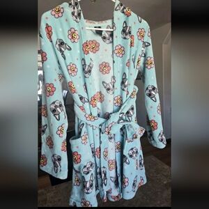 Girls Joe Boxer Fleece Bathrobe Size 10/12